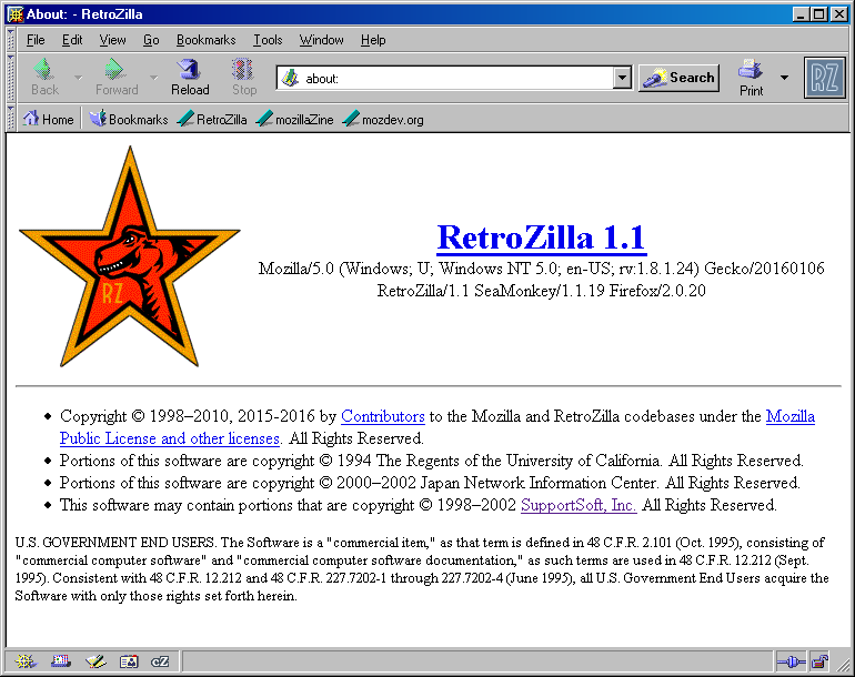 mozilla firefox for windows xp version 2002